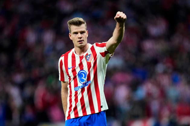ESP: Atletico de Madrid - Club Brugge. UEFA Champions League. Round of 16. Second Leg. Alexander Sorloth of Atletico de Madrid celebrates after socitng the 1-0 during the UEFA Champions League match, between Atletico de Madrid and Club Brugge, Round of 16, second Leg, played at Riyadh Air Mertropolitano Stadium on February 24, 2026 in Madrid, Spain. kpng Copyright: xCesarxCebollax xPRESSINPHOTOx PS_260224_ATM_BRU_2526_021