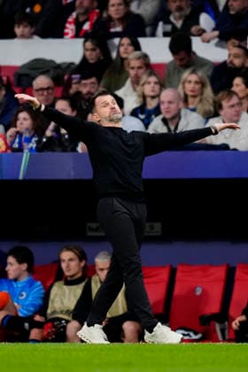 Atletico de Madrid v Club Brugge KV - UEFA Champions League 2025 26 League Knockout Play-off Second Leg Ivan Leko head coach of Brugge reacts during the UEFA Champions League 2025 26 League Knockout Play-off Second Leg match between Atletico de Madrid and Club Brugge KV at Estadio Riyadh Air Metropolitano on February 24, 2026 in Madrid, Spain. Madrid Spain  Copyright: xJosexBretonx originalFilename:bretonhernandez-atletico260224_npTkL.jpg