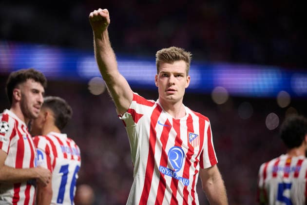 Atletico de Madrid s Alexander Sorloth celebrates goal during Champions League 2025 2026, KO play-offs 2nd leg match. February 24 ,2026. (20260224114)