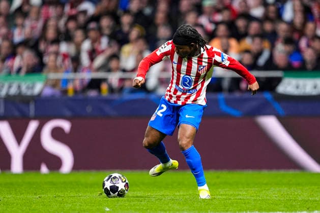 February 24, 2026, Madrid, Madrid, Spain: Ademola Lookman of Atletico de Madrid in action during the UEFA Champions League 2025 26 KO play-offs Second Leg match between Atletico de Madrid and Club Brugge KV at Riyadh Air Metropolitano on February 24, 2026, in Madrid, Spain. Atletico De Madrid V Club Brugge KV - UEFA Champions League 2025 26 KO Play-Offs Second Leg  - ZUMAa181 20260224_zaa_a181_140 Copyright: xOscarxJ.xBarrosox