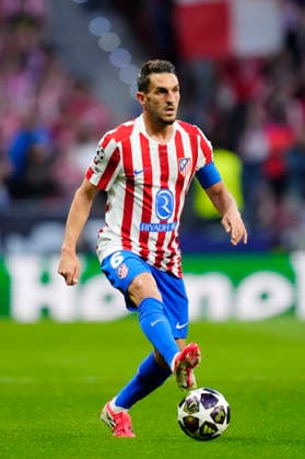 Atletico de Madrid v Club Brugge KV - UEFA Champions League 2025 26 League Knockout Play-off Second Leg Koke Resurreccion central midfield of Atletico de Madrid and Spain during the UEFA Champions League 2025 26 League Knockout Play-off Second Leg match between Atletico de Madrid and Club Brugge KV at Estadio Riyadh Air Metropolitano on February 24, 2026 in Madrid, Spain. Madrid Spain  Copyright: xJosexBretonx originalFilename:bretonhernandez-atletico260224_npgOZ.jpg
