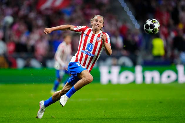 Atletico de Madrid v Club Brugge KV - UEFA Champions League 2025 26 League Knockout Play-off Second Leg Marcos Llorente central midfield of Atletico de Madrid and Spain in action during the UEFA Champions League 2025 26 League Knockout Play-off Second Leg match between Atletico de Madrid and Club Brugge KV at Estadio Riyadh Air Metropolitano on February 24, 2026 in Madrid, Spain. Madrid Spain  Copyright: xJosexBretonx originalFilename:bretonhernandez-atletico260224_np6tn.jpg