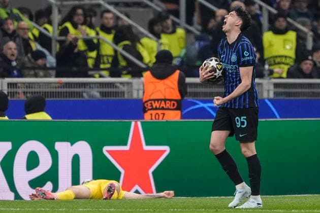 Champions League Inter Milan Bodo Glimt Milan, Italy 20260224 Inters Alessandro Bastoni during the Champions League football match between Inter Milan and Bodo Glimt at Stadio San Siro Photo Terje Pedersen NTB Milano Italy EDITORIAL USE ONLY RESTRICTED USE FOR BETTING COMPANIES  Copyright: xTerjexPedersenx xNTBx