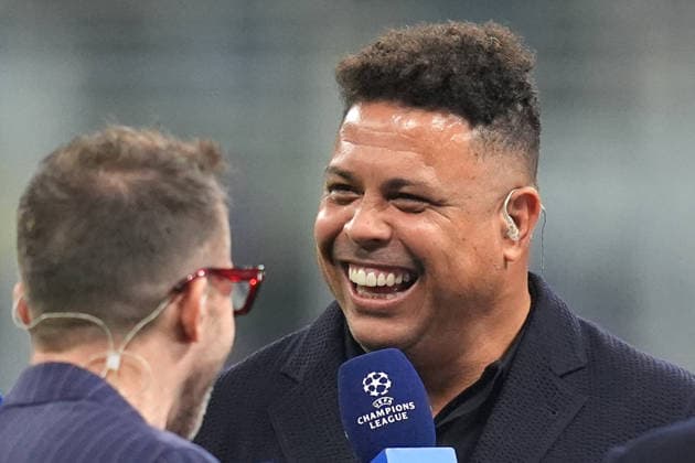 Inter Milan™s legend Ronaldo during the Uefa Champions League soccer match between Inter and Bodo Glimt at the San Siro Stadium in Milan , north Italy - Tuesday , February 24 , 2026. - Soccer .  Copyright: xSpada LaPressex