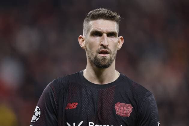 LEVERKUSEN Robert Andrich of Bayer 04 Leverkusen during the UEFA Champions League match between Bayer 04 Leverkusen and Olympiakos Piraeus at the BayArena on February 24, 2026, in Leverkusen, Germany. BART STOUTJESDIJK ANP FOC 2026 2027 xVIxANPxSportx xBartxStoutjesdijkxIVx 551658014 originalFilename: 551658014.jpg
