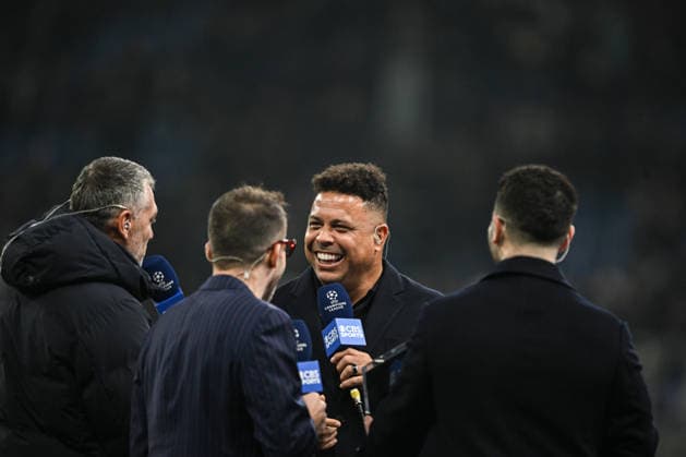 Ronaldo Fenomeno and Christian Vieri of FC Inter and Alessandro Del Piero after the UEFA Champions League 2025 2026 Knockout Play-off Second Leg between Inter FC Internazionale and FK Bodo Glimt, 24 of February 2026, at Giuseppe Meazza San Siro Siro stadium in Milan, Italy  Copyright: xTizianoxBallabio IPAxSportx xipa-agency.netx xx IPA_71978819 IPA_Agency_IPA71978819