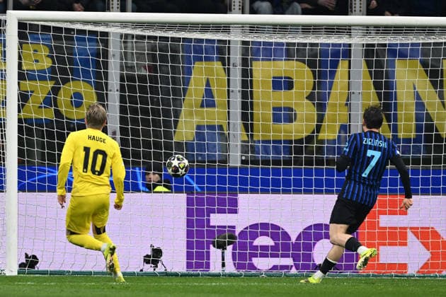 Mg Milano 24 02 2026 - Champions League Inter-Bodo Glimt foto Matteo Gribaudi Image nella foto: gol Jens Petter Hauge 