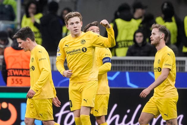Champions League Inter Milan Bodo Glimt Milan, Italy 20260224 The Champions League football match between Inter Milan and Bodo Glimt at Stadio San Siro Photo Terje Pedersen NTB Milano Italy EDITORIAL USE ONLY RESTRICTED USE FOR BETTING COMPANIES  Copyright: xTerjexPedersenx xNTBx
