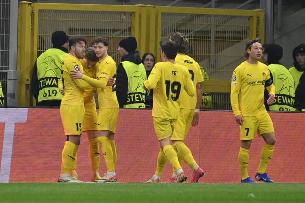 Jens Petter Hauge of FK Bodo Glimt celebrates after scoring the goal of 0-1 during the UEFA Champions League 2025 26 League Knockout Play-off Second Leg match between F.C. Inter and FK Bodo Glimt at the San Siro Stadium on February 24, 2026 in Milan, Italy.  Copyright: xDomenicoxCippitelli IPAxSportx xipa-agency.netx xx IPA_71980441 IPA_Agency_IPA71980441