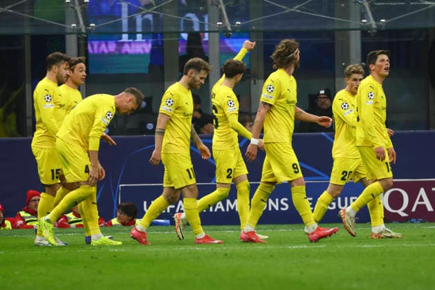 FC Internazionale Milano v FK Bodo Glimt - UEFA Champions League 2025 26 League Knockout Play-off Second Leg Hakon Evjen celebrates the goal during the UEFA Champions League 2025 26 League Knockout Play-off Second Leg match between FC Internazionale Milano and FK Bodo Glimt in Milano, Italy, on February 24, 2026, at Giuseppe Meazza stadium Milano Milano Italy  Copyright: xMairoxCinquettix originalFilename:cinquetti-fcintern260224_np5UK.jpg