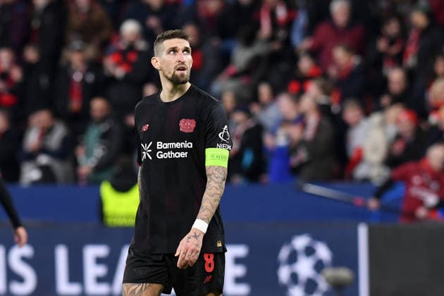 Robert Andrich Bayer 04 Leverkusen looks on during the UEFA Champions League 2025 26 League Knockout Play off Second Leg match between Bayer 04 Leverkusen and Olympiacos Piraeus, BayArena on February 24, 2026 in Leverkusen, Germany, Germany Photo by Ralf Treese DeFodi Images Robert Andrich Bayer 04 Leverkusen looks on during the UEFA Champions League 2025 26 League Knockout Play off Second Leg match between Bayer 04 Leverkusen and Olympiacos FC at BayArena on February 24, 2026 in Leverkusen, Germany Photo by Ralf Treese DeFodi Images