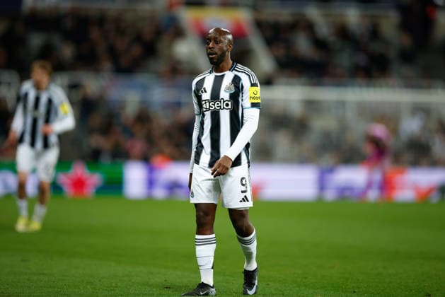 Newcastle United v FK QARABAG, Champions League Yoane Wissa of Newcastle United during the Champions League match between Newcastle United and FK QARABAG at St. James s Park, Newcastle, UK on 24 February 2026. Newcastle St. James s Park Tyne and Wear UK Editorial use only , Copyright: xCraigxCowanx PSI-23795-0092