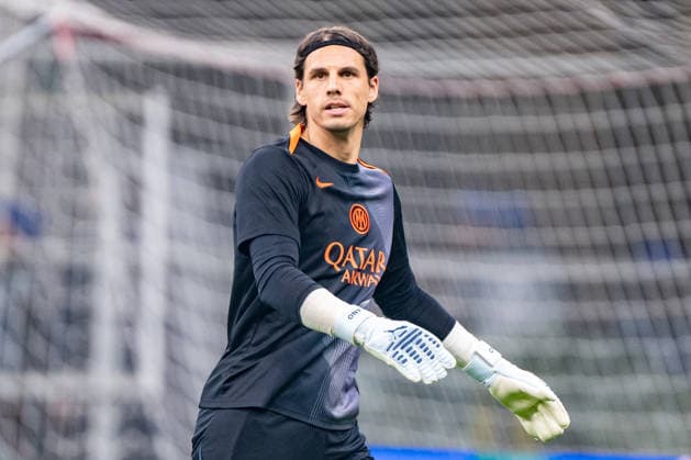 Yann Sommer seen during UEFA Champions League knock out game between teams of Internazionale Milano and Bodo Glimt (Kazimierz Koper Ball Raw Images) Milan Stadio Giuseppe Meazza Italy Copyright: xKazimierzxKoperx Kazimierzkoperinterbodo2526-18