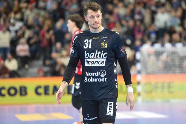 Handball I Men I Season 2025 2026 I EHF European League I Main Round I 2 Matchday I SG Flensburg Handewitt Montpellier HB I 24 02 2026 Emil Jakobsen 31, SG Flensburg Handewitt Copyright: xLobeca JanxKirschnerx