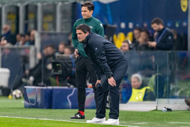 Kjetil Knutsen seen during UEFA Champions League knock out game between teams of Internazionale Milano and Bodo Glimt (Kazimierz Koper Ball Raw Images) Milan Stadio Giuseppe Meazza Italy Copyright: xKazimierzxKoperx Kazimierzkoperinterbodo2526-126