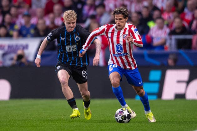 February 24, 2026, Madrid, Madrid, Spain: MADRID, SPAIN - FEBRUARY 24: GIULIANO SIMEONE of Atletico de Madrid is seen on action during the UEFA Champions League 2025 26 Knockout match second lag between Atletico de Madrid and Club Brugge KV, at Riyadh Air Metropolitano Stadium on February 23, 2026 in Madrid, Spain Madrid Spain - ZUMAl192 20260224_zsp_l192_106 Copyright: xMiguelxLemosx