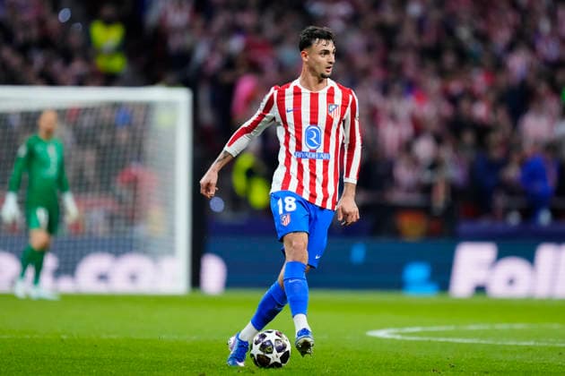 Atletico de Madrid v Club Brugge KV - UEFA Champions League 2025 26 League Knockout Play-off Second Leg Marc Pubill right-back of Atletico de Madrid and Spain during the UEFA Champions League 2025 26 League Knockout Play-off Second Leg match between Atletico de Madrid and Club Brugge KV at Estadio Riyadh Air Metropolitano on February 24, 2026 in Madrid, Spain. Madrid Spain  Copyright: xJosexBretonx originalFilename:bretonhernandez-atletico260224_np3O2.jpg
