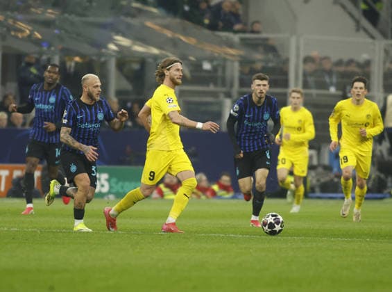 CALCIO - UEFA Champions League - Inter - FC Internazionale vs FK Bodo Glimt Kasper Hog of FK Bodo Glimt during the Uefa Champions League, second leg play-off, season 2025-2026, football match between, FC Internazionale Milano v Fotballklubben Bodo Glimt on 24 February 2026 at â?? Giuseppe Meazza Stadium, San Siro, Milan, Italy Photo Nderim Kaceli Milan Italy  Copyright: xIPAxSport ABACAx