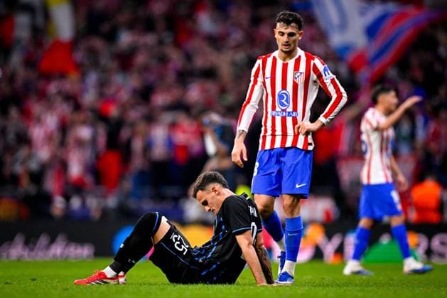 Atletico de Madrid v Club Brugge - UEFA Champions League MADRID, SPAIN - FEBRUARY 24 : Stankovic Aleksandar midfielder of Club Brugge after the UEFA Champions League 2025 26 knockout phase play-off match second leg between Atletico de Madrid and Club Brugge on February 24, 2026 in Madrid, Spain, 24 02 2026  Copyright: xTomasxSiskx