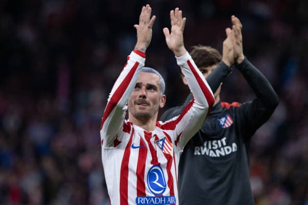 Atlético de Madrid Vs Club Brugge in Madrid - 24 Feb 2026 Antoine Griezmann of Atlético de Madrid seen during the UEFA Champions League match between Atlético de Madrid and Club Brugge at the Metropolitano Stadium. Final score: Atlético de Madrid 4 - 1 Club Brugge Madrid Spain Copyright: xDavidxCanalesx xSOPAxImagesx DCUCLATMBrujas260224-216