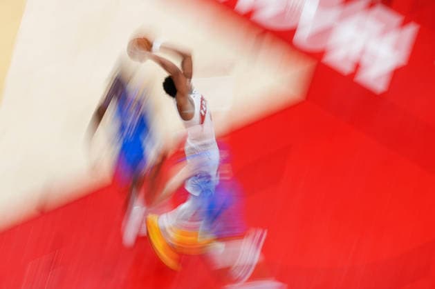 Oklahoma City Thunder vs Toronto Raptors TORONTO, CANADA - FEBRUARY 24 : Scottie Barnes (4) of Toronto Raptors dunks the ball during the NBA, Basketball Herren, USA basketball game between Oklahoma City Thunder and Toronto Raptors at the Scotiabank Arena on February 24, 2026 in Toronto, Ontario, Canada. Mert Alper Dervis Anadolu Toronto Canada. Editorial use only. Please get in touch for any other usage.  Copyright: x2026xAnadoluxMertxAlperxDervisx