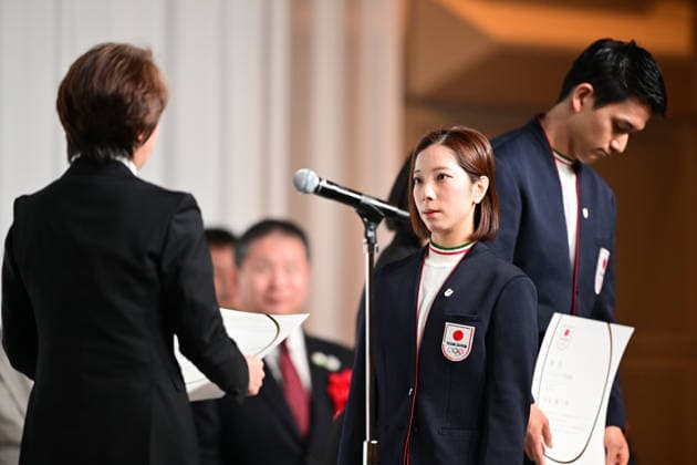 Riku Miura (JPN), FEBRUARY 26, 2026 : Milano Cortina 2026 Olympic Winter games, Winterspiele,Spiele, Summer games Japan Delegation disbandment ceremony in Tokyo, Japan. Noxthirdxpartyxsales  aflo_321190355