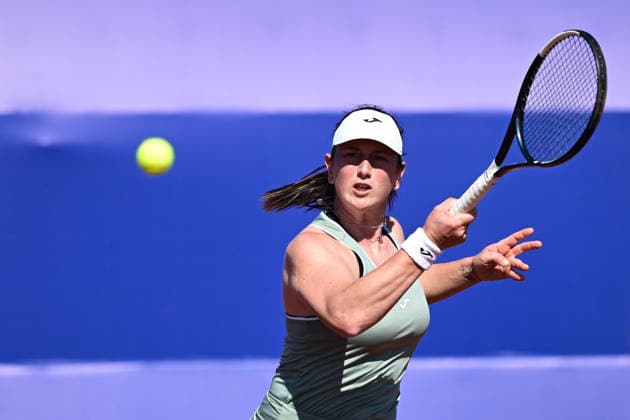 WTA, Tennis Damen 125 Tournaments ANTALYA, TURKIYE - FEBRUARY 24: Italy’s Nuria Brancaccio competes during the opening week matches of the Women’s Tennis Association (WTA) 125 tournament series, organized in cooperation with the Women’s Tennis Association, the Turkish Tennis Federation and Megasaray Tennis Academy, at the Megasaray Tennis Academy in Antalya, Turkiye, on February 24, 2026. Orhan Cicek Anadolu Antalya Turkey. Editorial use only. Please get in touch for any other usage.  Copyright: x2026xAnadoluxOrhanxCicekx