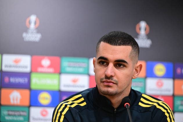 Ahead of the Nottingham Forest v Fenerbahce - UEFA Europa League ISTANBUL, TURKIYE - FEBRUARY 25: Fenerbahce player Levent Mercan speaks during the press conference, PK, Pressekonferenz ahead of the UEFA Europa League round of 16 play-off second leg match between Nottingham Forest and Fenerbahce at Can Bartu Facilities in Istanbul, Turkiye on February 25, 2026. Abdulhamid Hosbas Anadolu Istanbul Turkey. Editorial use only. Please get in touch for any other usage.  Copyright: x2026xAnadoluxAbdulhamidxHosbasx