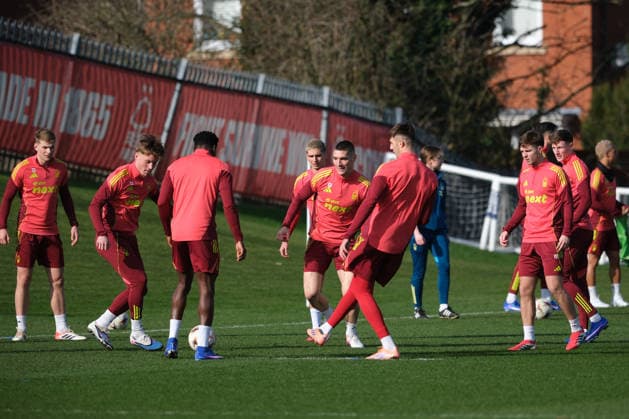 Nottingham Forest players seen training during the UEFA Europa League Nottingham Forest and Fenerbahce media day. Copyright: xPaulxBonser SportsxPressxPhotox Sportspressphoto_SPR97426