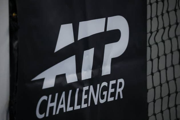 ATP, Tennis Herren Challenger tour logo tennis tournament during Challenger Citta di Lugano, International Tennis match in Lugano, Switzerland, February 25 2026  Copyright: xRobertaxCorradin IPAxSportx xipa-agency.netx xx IPA_72008713 IPA_Agency_IPA72008713