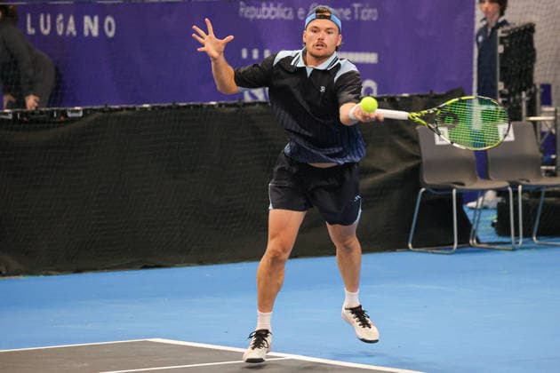 Blake BAYLDON (AUS) and Calum PUTTERGILL (AUS) during Challenger Citta di Lugano, International Tennis match in Lugano, Switzerland, February 25 2026  Copyright: xRobertaxCorradin IPAxSportx xipa-agency.netx xx IPA_72008818 IPA_Agency_IPA72008818