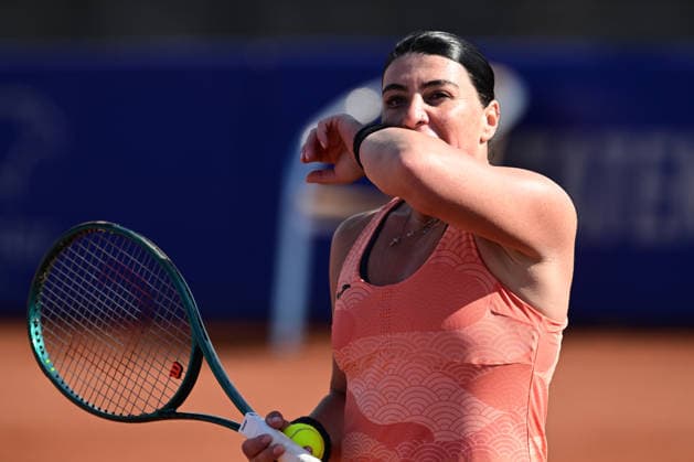 WTA, Tennis Damen 125 Tennis Tournament ANTALYA, TURKIYE - FEBRUARY 25: Ekaterine Gorgodze of Georgia in action during the WTA 125 tournament series at Megasaray Tennis Academy in Antalya, Turkiye on February 25, 2026. Orhan Cicek Anadolu Antalya Turkey. Editorial use only. Please get in touch for any other usage.  Copyright: x2026xAnadoluxOrhanxCicekx