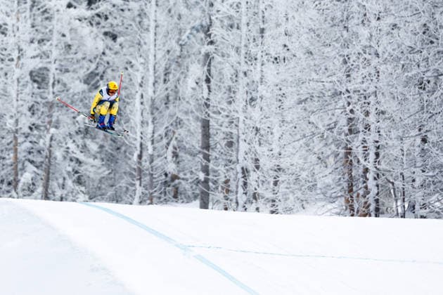 SKI CROSS - FIS SX WC Kopaonik KOPAONIK,SERBIA,25.FEB.26 - SKI CROSS - FIS World Cup, qualification, ladies, men. Image shows Daniela Maier (GER).  GEPAxpictures xMaticxKlansek