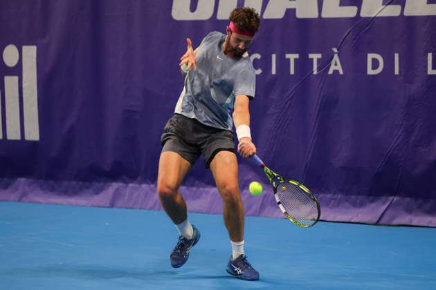 Ivan GAKHOV during Challenger Citta di Lugano, International Tennis match in Lugano, Switzerland, February 25 2026  Copyright: xRobertaxCorradin IPAxSportx xipa-agency.netx xx IPA_72015603 IPA_Agency_IPA72015603