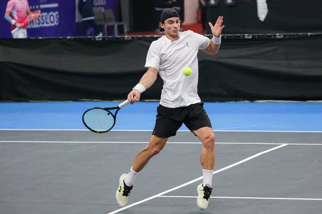 Timofey SKATOV (KAZ) during Challenger Citta di Lugano, International Tennis match in Lugano, Switzerland, February 25 2026  Copyright: xRobertaxCorradin IPAxSportx xipa-agency.netx xx IPA_72015587 IPA_Agency_IPA72015587