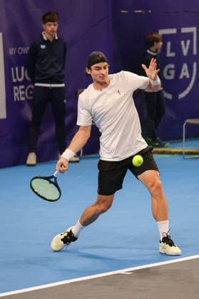 Timofey SKATOV (KAZ) during Challenger Citta di Lugano, International Tennis match in Lugano, Switzerland, February 25 2026  Copyright: xRobertaxCorradin IPAxSportx xipa-agency.netx xx IPA_72015591 IPA_Agency_IPA72015591