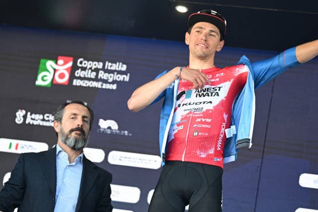 25-02-2026 Giro Di Sardegna; Tappa 01 Castelsardo - Bosa; 2026, Ukyo; Garibbo, Nicolo; Feltrin, Stefano; Bosa; 
