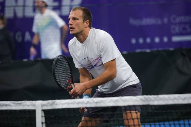Mirza BASIC (BIH) and Nerman FATIC (BIH) during Challenger Citta di Lugano, International Tennis match in Lugano, Switzerland, February 25 2026  Copyright: xRobertaxCorradin IPAxSportx xipa-agency.netx xx IPA_72017464 IPA_Agency_IPA72017464