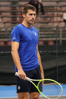 Mirza BASIC (BIH) and Nerman FATIC (BIH) during Challenger Citta di Lugano, International Tennis match in Lugano, Switzerland, February 25 2026  Copyright: xRobertaxCorradin IPAxSportx xipa-agency.netx xx IPA_72017467 IPA_Agency_IPA72017467
