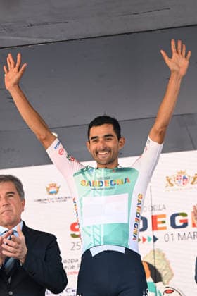 25-02-2026 Giro Di Sardegna; Tappa 01 Castelsardo - Bosa; 2026, Solution Tech - Nippo Rali; Gonzalez, Roberto Carlos; Bosa; 