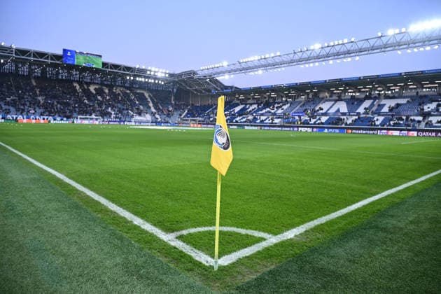 During the UEFA Champions League 2025 26 League Knockout Play-off Second Leg match between Atalanta B.C. v Borussia Dortmund at the Bergamo Stadium on February 25, 2026 in Bergamo, Italy.  Copyright: xDomenicoxCippitelli IPAxSportx xipa-agency.netx xx IPA_72017948 IPA_Agency_IPA72017948