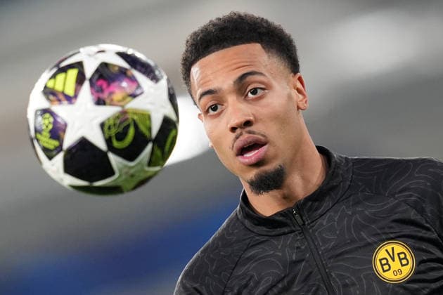 Dortmund™s Felix Nmecha during the Uefa Champions League soccer match between Atalanta and Borussia Dortmund at the New Balance Stadium in Bergamo , north Italy - Wednesday , February 25 , 2026. - Soccer .  Copyright: xSpada LaPressex