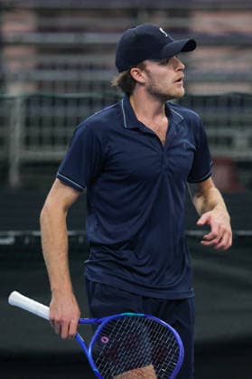 Erik GREVELIUS (SWE) and Adam HEINONEN (SWE) during Challenger Citta di Lugano, International Tennis match in Lugano, Switzerland, February 25 2026  Copyright: xRobertaxCorradin IPAxSportx xipa-agency.netx xx IPA_72017458 IPA_Agency_IPA72017458