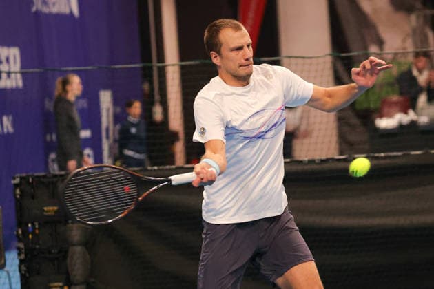 Mirza BASIC (BIH) and Nerman FATIC (BIH) during Challenger Citta di Lugano, International Tennis match in Lugano, Switzerland, February 25 2026  Copyright: xRobertaxCorradin IPAxSportx xipa-agency.netx xx IPA_72017469 IPA_Agency_IPA72017469