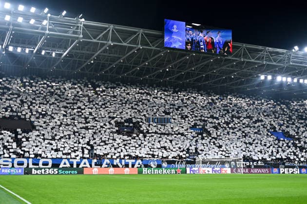 Dc Bergamo 25 02 2026 - Champions League Atalanta-Borussia Dortmund foto Domenico Cippitelli Image nella foto: tifosi Atalanta 