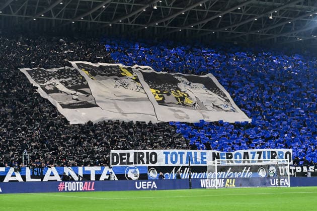 Dc Bergamo 25 02 2026 - Champions League Atalanta-Borussia Dortmund foto Domenico Cippitelli Image nella foto: tifosi Atalanta 