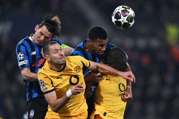 Football, CL, Atalanta Bergamo - Borussia Dortmund