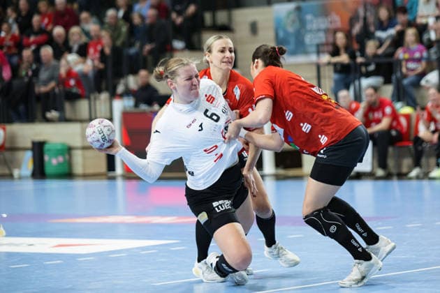 Handball, Women, HBF, SV Union Halle-Neustadt - BSV Sachsen Zwickau
