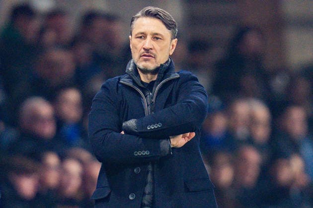 25 02 2026, Atalanta Bergamo vs Borussia Dortmund, UEFA Champions League, Playoffs second leg Goal for 3 0 by Mario Pasalic Atalanta Bergamo Niko Kovac Borussia Dortmund, Trainer Regulations prohibit any use of photographs as image sequences and or quasi video Copyright: xBahhoxKarax