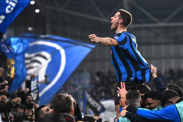 Mg Bergamo 25 02 2026 - Champions League Atalanta-Borussia Dortmund foto Matteo Gribaudi Image nella foto: esultanza gol Mario Pasalic 